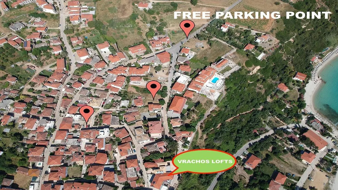 Vrachos Lofts Aparthotel Afytos 2*,
